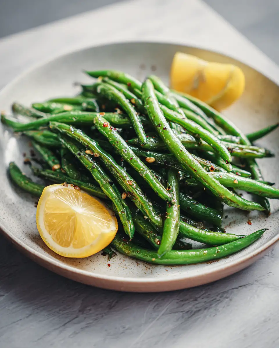Brighten Your Dinner with Zesty Lemon Butter Green Beans 7 Final dish - Brighten Your Dinner with Zesty Lemon Butter Green Beans