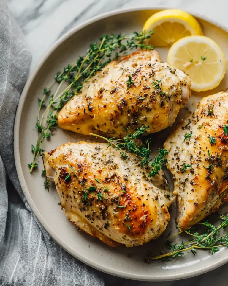 Zesty Lemon Thyme Chicken Recipe That Will Brighten Your Dinner Tonight - Featured Image