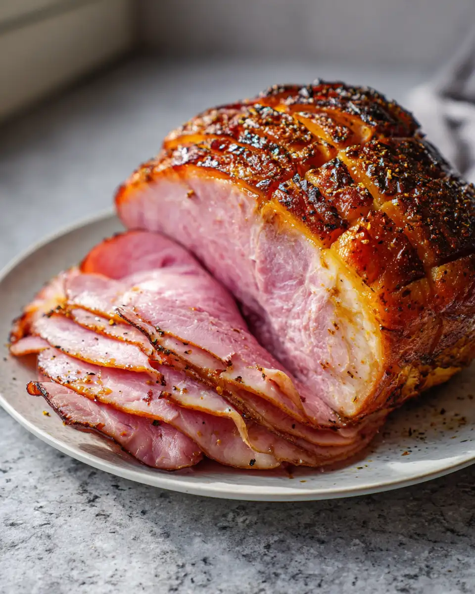 Final dish - The Irresistible Flavor Combo of Maple Dijon Ham You Need to Try