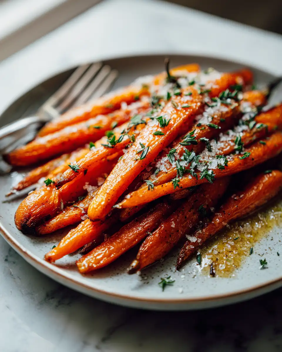 Final dish - Sweet and Savory Maple Roasted Carrots You Need to Try