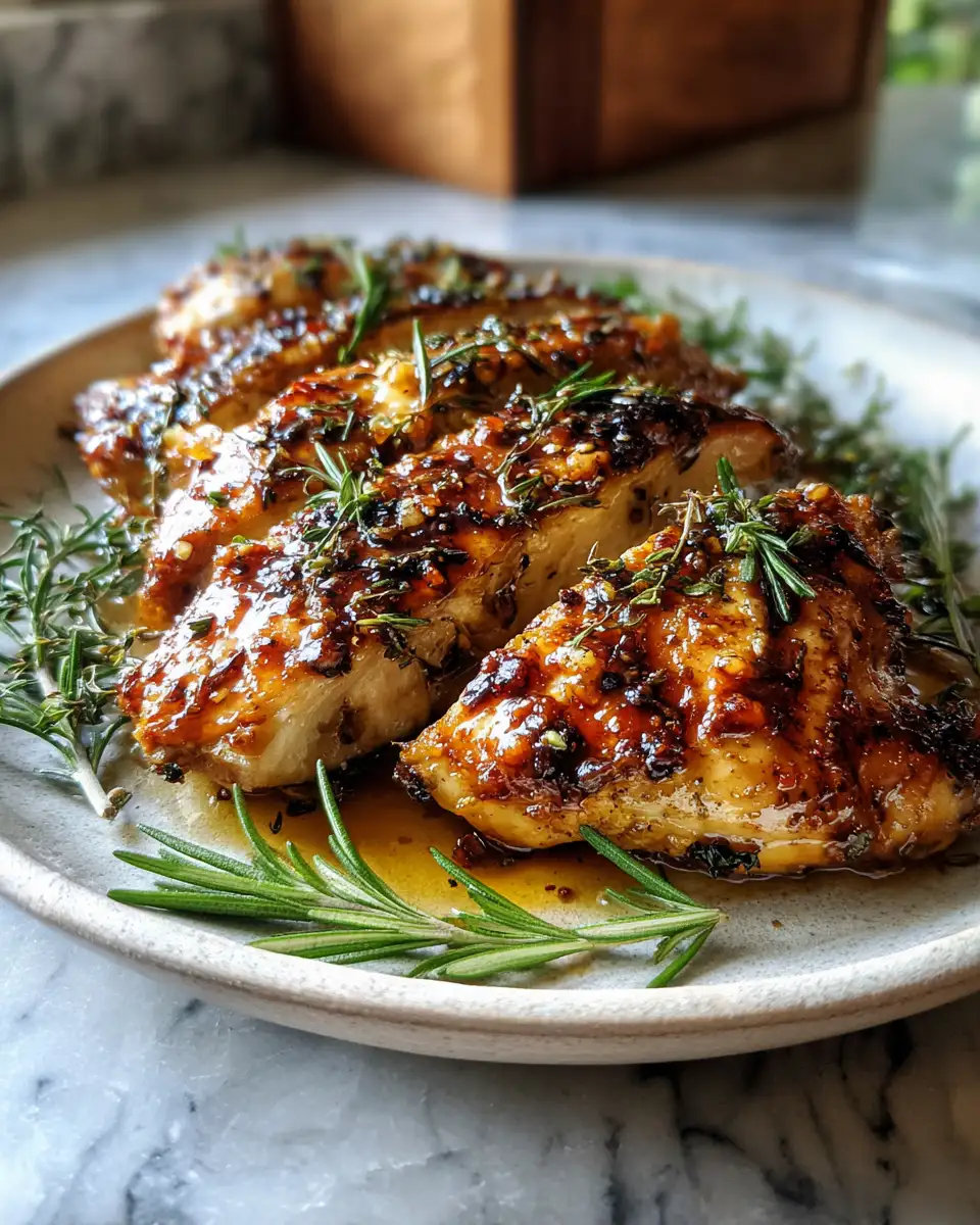 Final dish - Sweet and Savory Delight Maple Rosemary Chicken Recipe You Need to Try