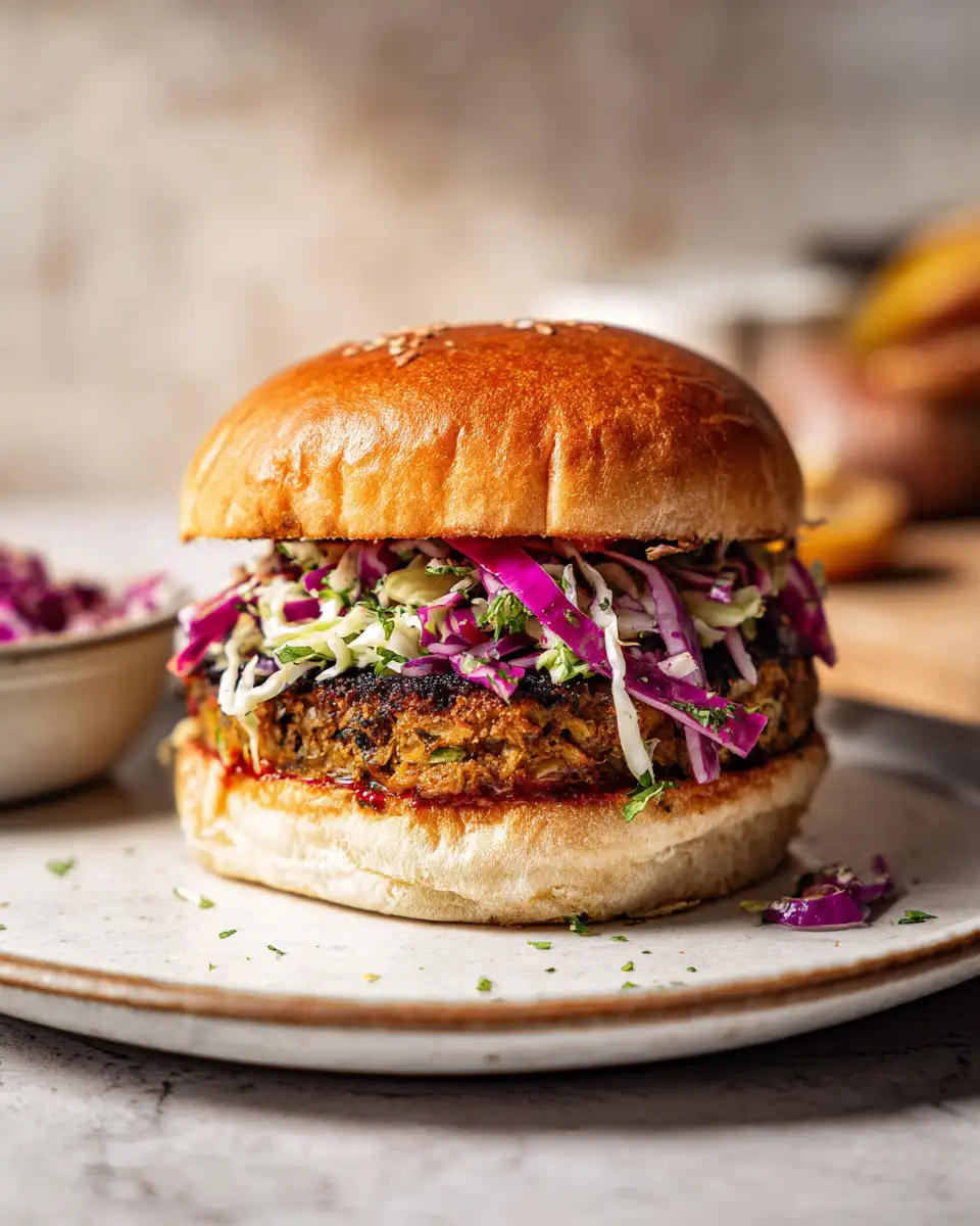Final dish - Deliciously Easy Oven-Baked Cabbage Burgers Recipe You Have to Try