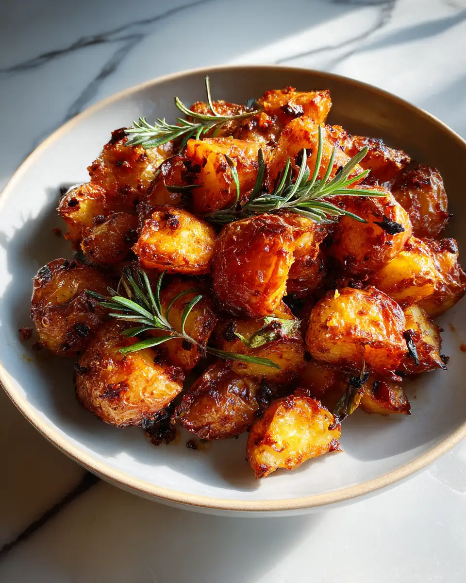 Final dish - Crispy and Flavorful Roasted Red Skin Potatoes You Need to Try