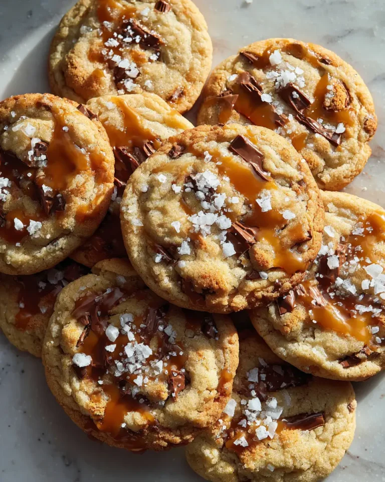 Irresistible Salted Caramel Crunch Cookies You Need to Try Today - Featured Image