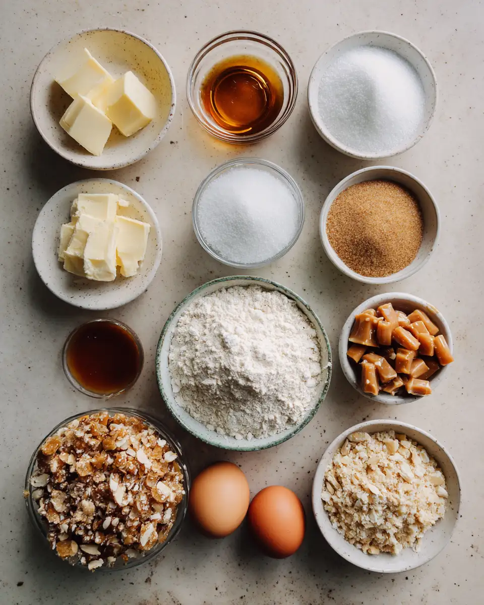 Ingredients for Irresistible Salted Caramel Crunch Cookies You Need to Try Today