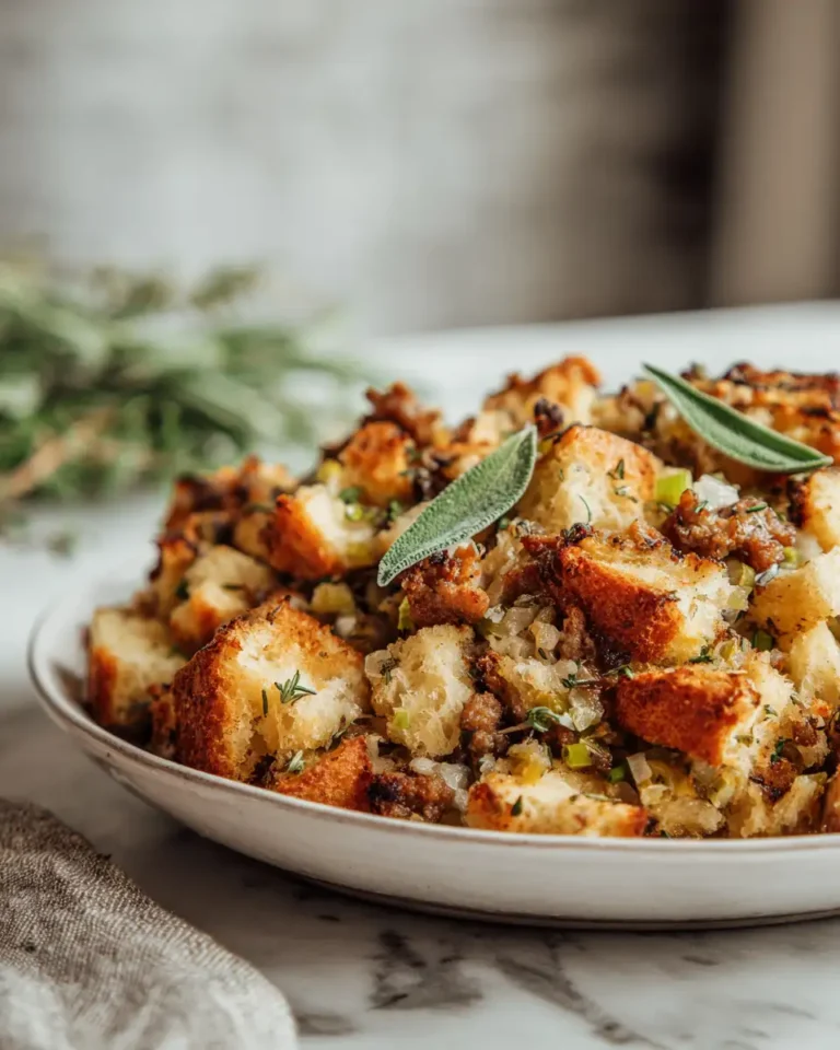 Savory Sausage and Sage Stuffing Recipe That Steals the Show - Featured Image