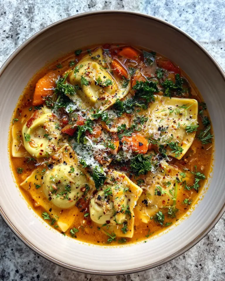 Simple and Delicious Ravioli Soup Made Easy in One Pot - Featured Image