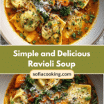 Simple and Delicious Ravioli Soup Made Easy in One Pot