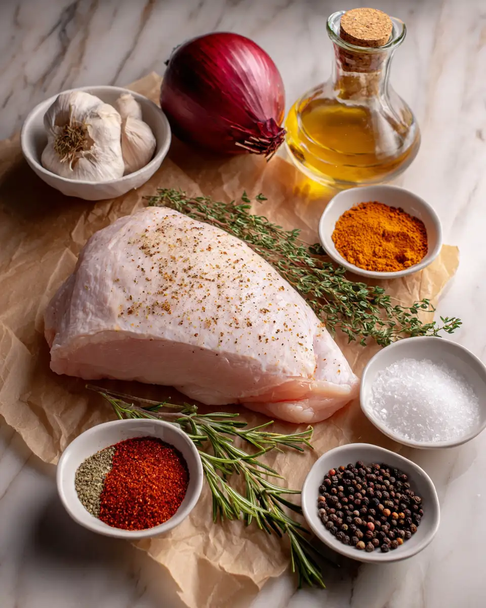 Unlock Bold Flavors with the Ultimate Smoked Turkey Breast Recipe 5 Ingredients for Unlock Bold Flavors with the Ultimate Smoked Turkey Breast Recipe