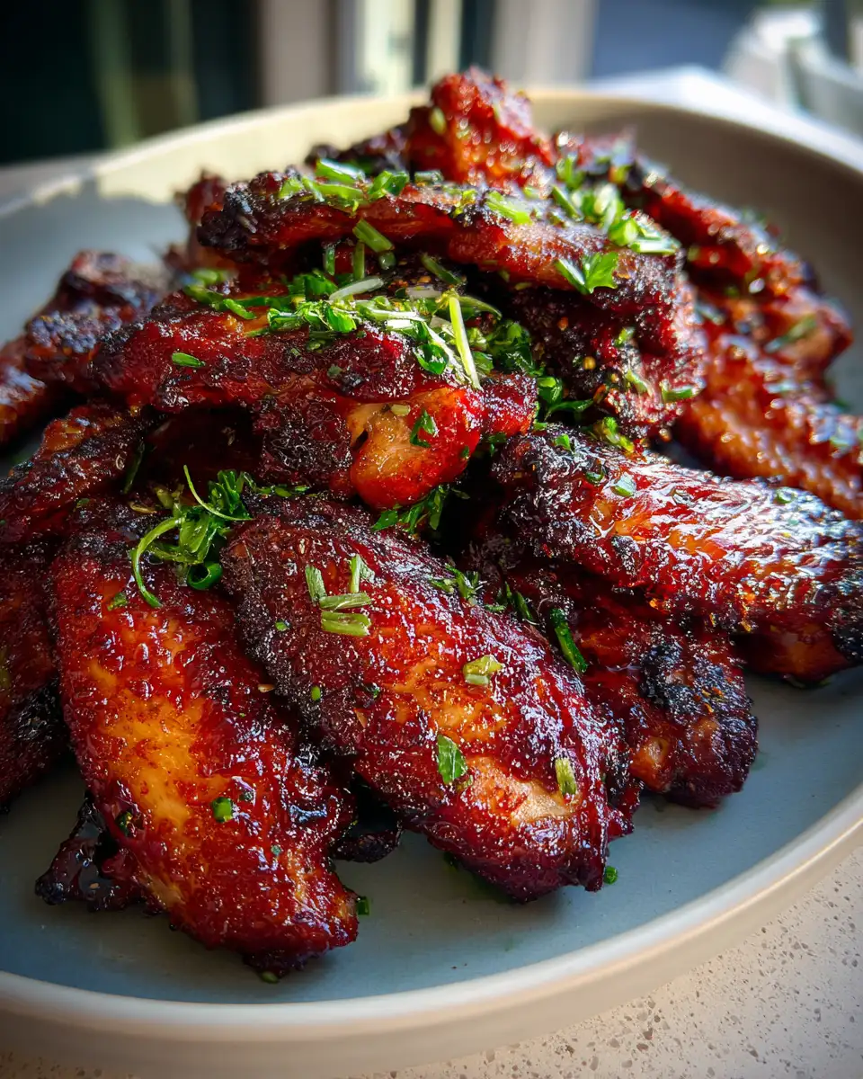 Final dish - Irresistible Smoked Turkey Wings Recipe That Will Elevate Your BBQ Game