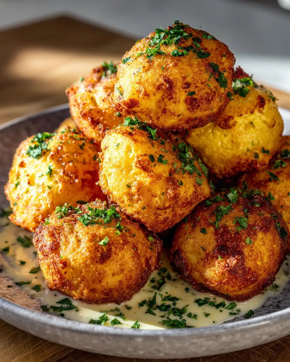 Final dish - Irresistible Southern Style Honey Butter Cornbread Poppers You Have to Try