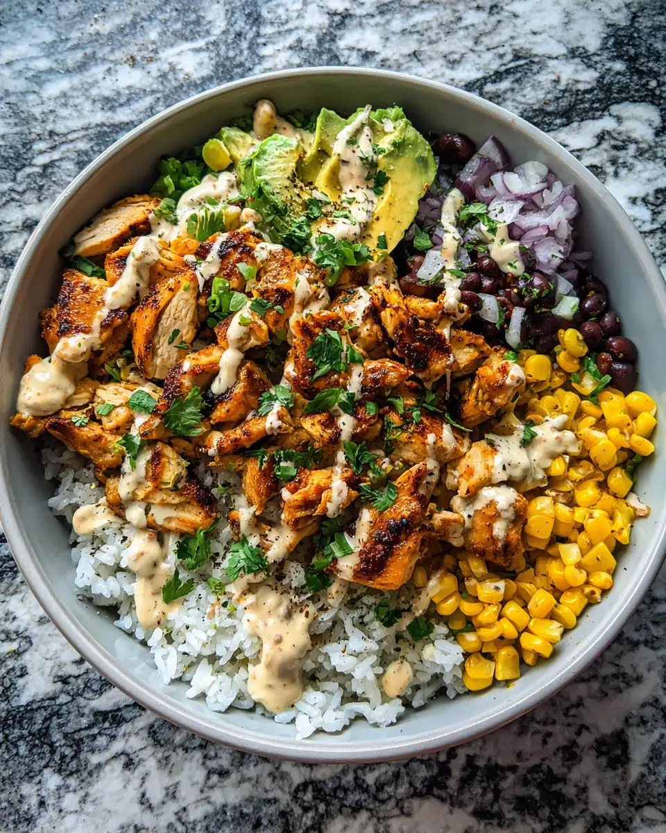 Irresistible Street Corn Chicken Rice Bowl Recipe You Need to Try - Featured Image