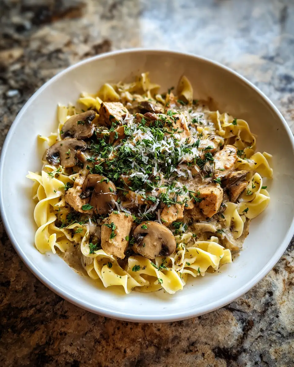 Savory Turkey Gravy Noodles That Will Steal Your Comfort Food Cravings 7 Final dish - Savory Turkey Gravy Noodles That Will Steal Your Comfort Food Cravings