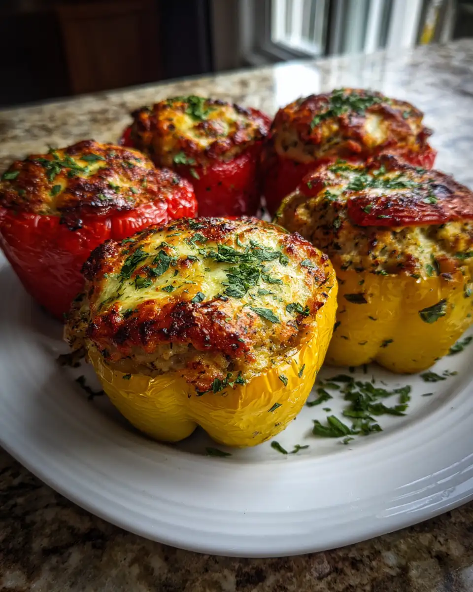 Final dish - Savory Turkey Stuffed Peppers That Will Delight Your Taste Buds