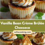 Irresistible Vanilla Bean Crème Brûlée Cheesecake Cupcakes Recipe