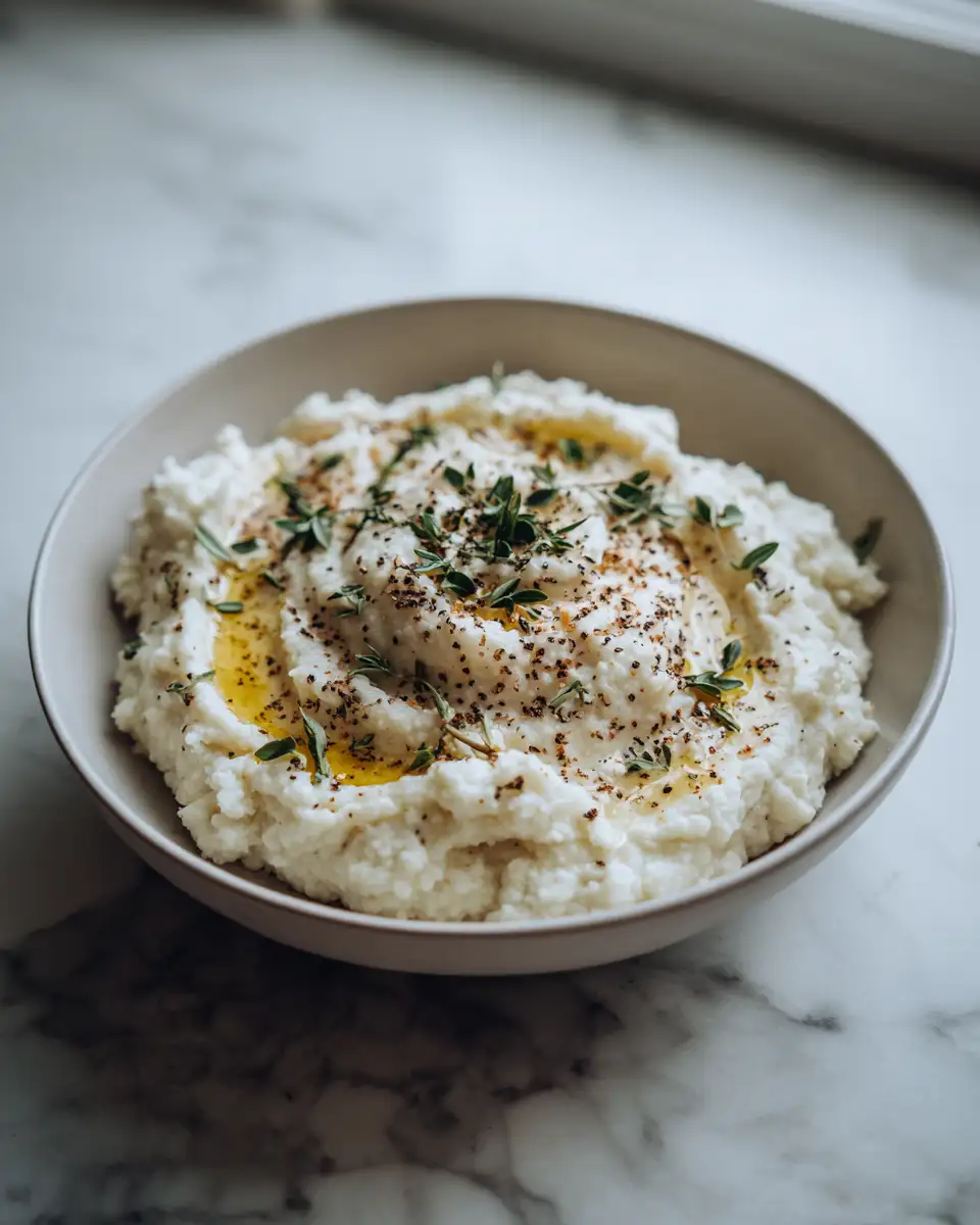 Creamy Whipped Cauliflower Mash That Will Transform Your Dinner Tonight - Featured Image