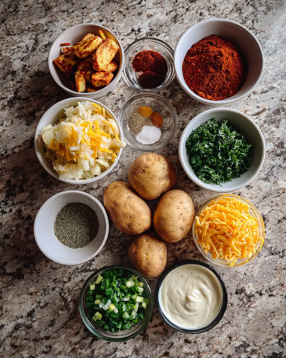 Ingredients for Irresistible Wingstop Style Louisiana Voodoo Fries You Need to Try