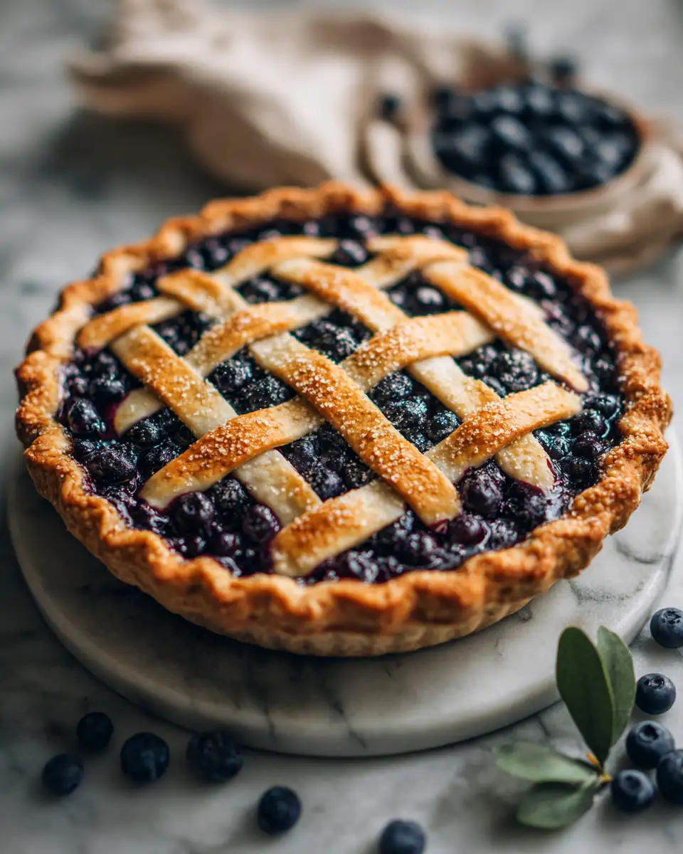 Irresistible Blueberry Chia Seed Pie Recipe You Have to Try 7 Final dish - Irresistible Blueberry Chia Seed Pie Recipe You Have to Try