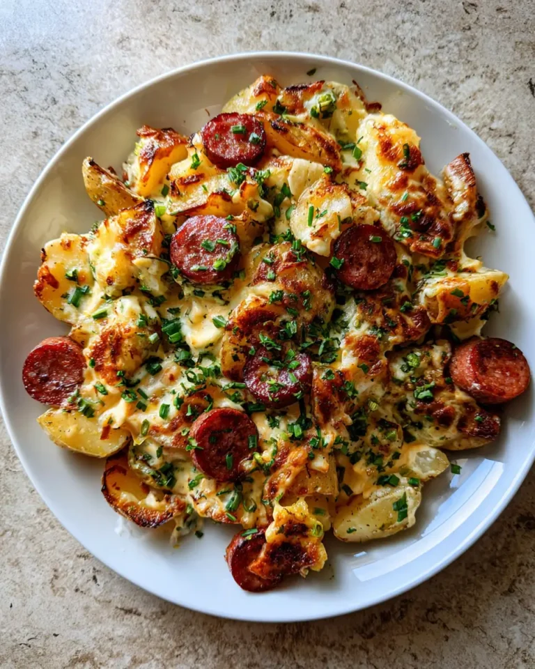Ultimate Cheesy Ranch Potatoes with Smoked Sausage Recipe for Flavor-Packed Comfort - Featured Image