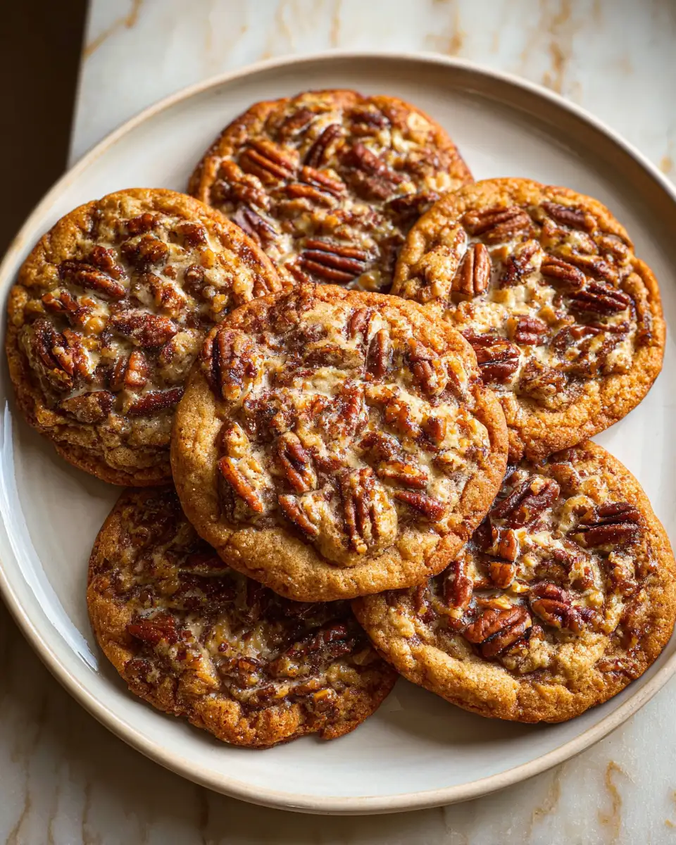 Irresistibly Chewy Pecan Pie Cookies You Have to Try 7 Final dish - Irresistibly Chewy Pecan Pie Cookies You Have to Try