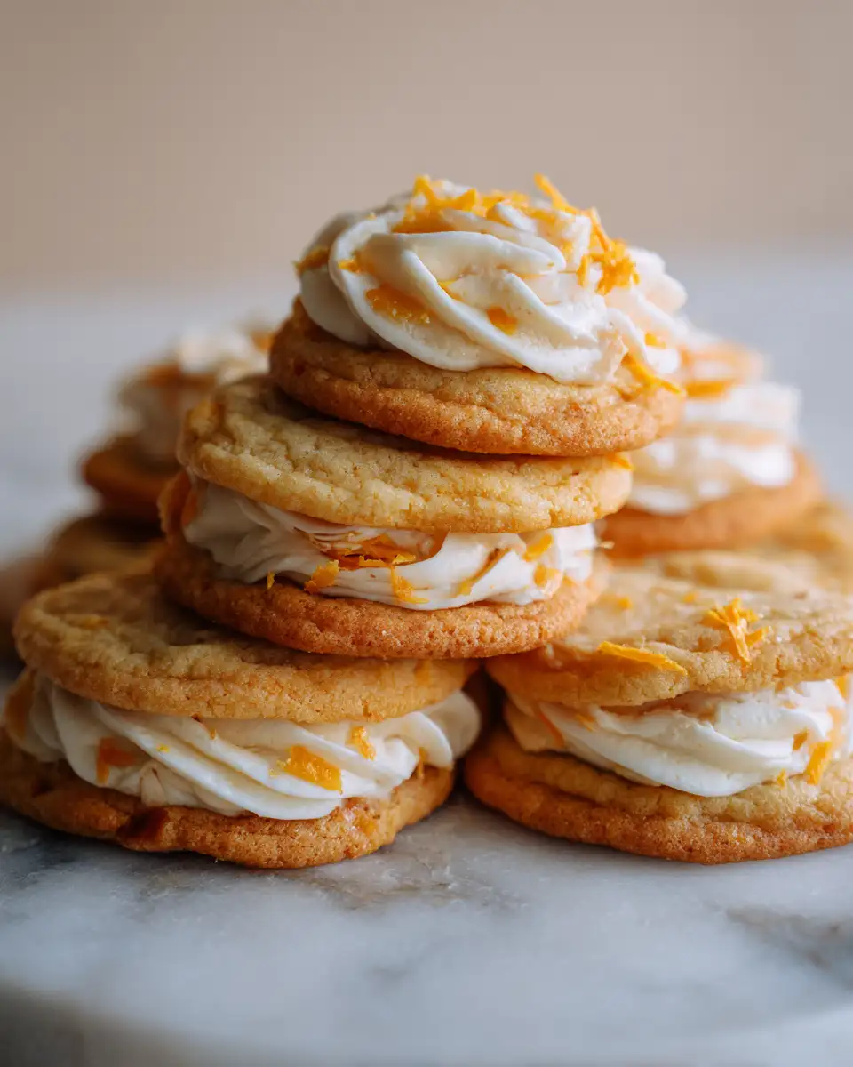 Irresistibly Soft and Zesty Creamsicle Orange Cookies You Need to Try - Featured Image