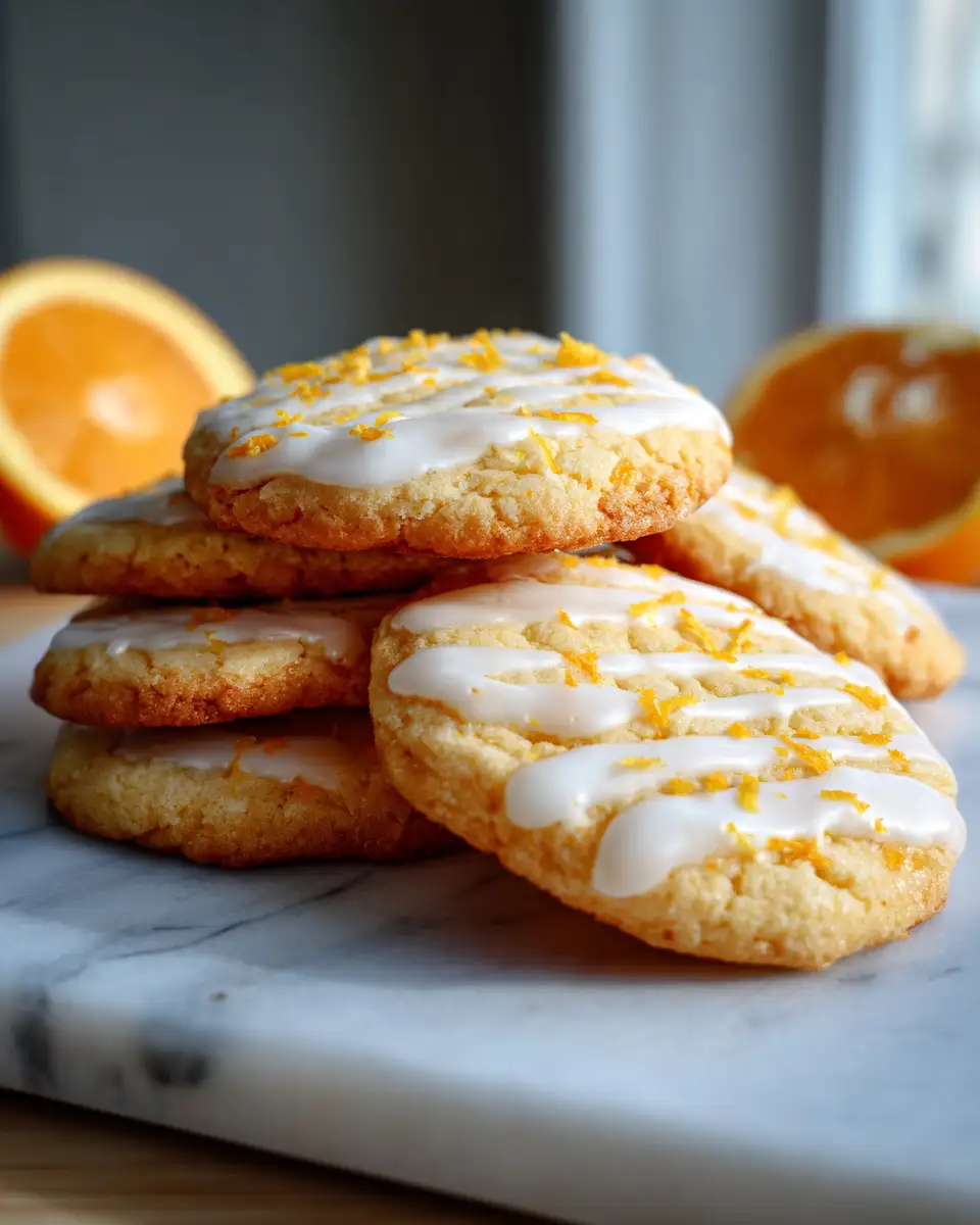 Final dish - Irresistibly Soft and Zesty Creamsicle Orange Cookies You Need to Try
