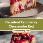 Decadent Cranberry Cheesecake Recipe That Will Steal the Show