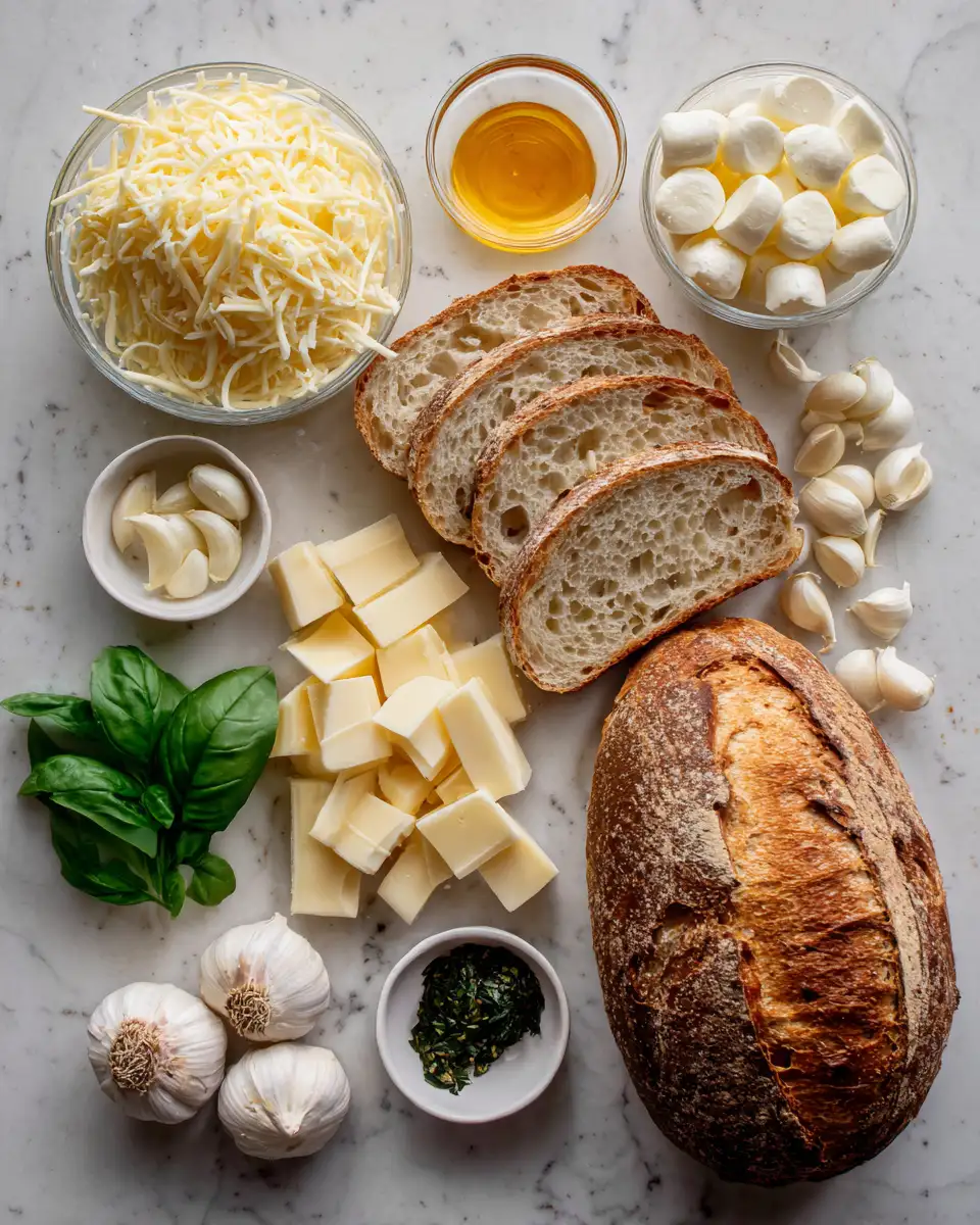 Ingredients for Delicious Gourmet Grilled Cheese That Will Elevate Your Comfort Food Game