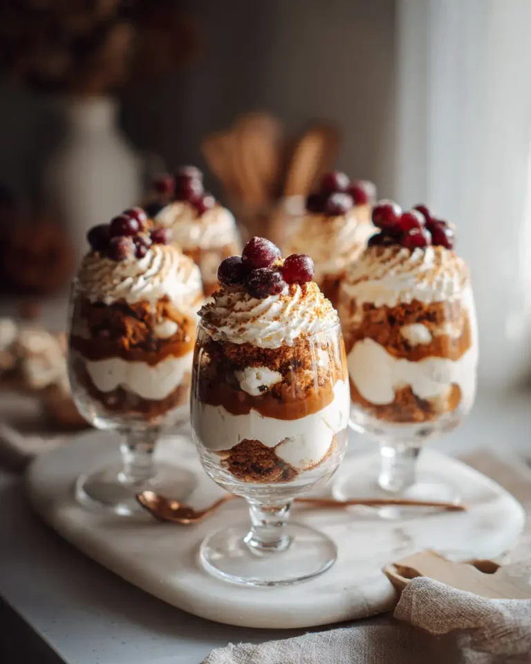 Delightful and Easy Mini Gingerbread Trifles to Sweeten Your Holidays - Featured Image