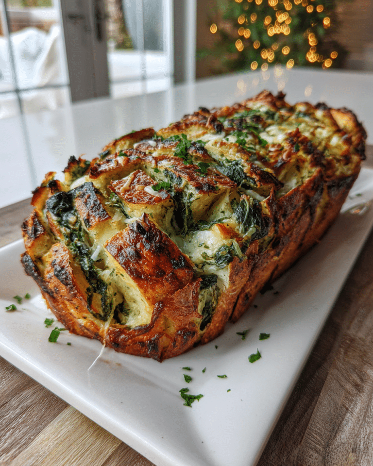 Irresistible Festive Spinach Artichoke Pull Apart Bread Recipe to Wow Your Guests - Featured Image
