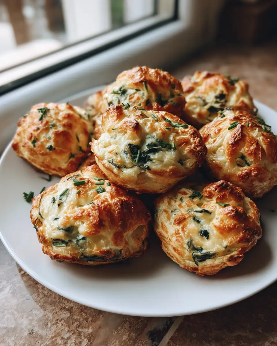 Irresistibly Fluffy Cream Cheese and Spinach Puffs You Need to Try 5 Final dish - Irresistibly Fluffy Cream Cheese and Spinach Puffs You Need to Try
