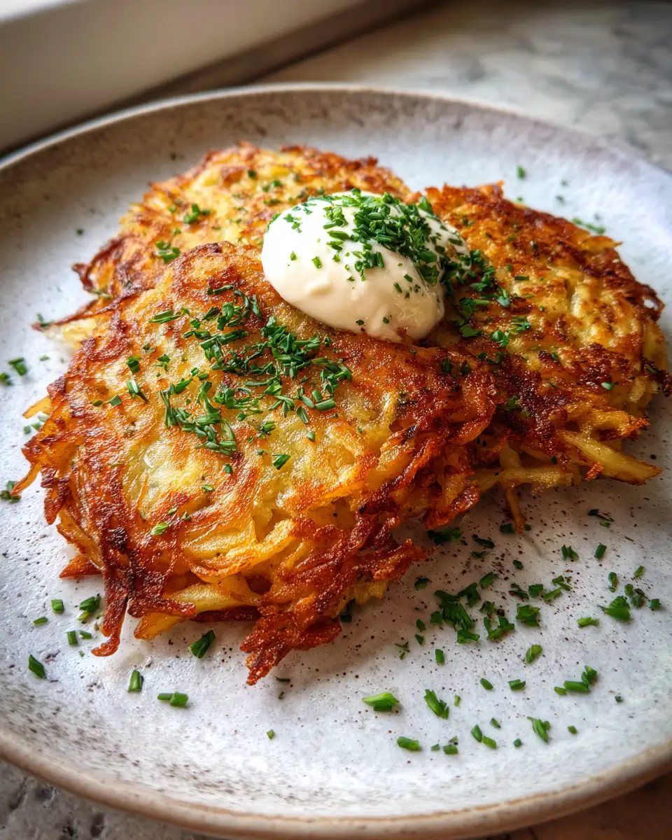 Final dish - Crispy and Delicious German Potato Pancakes You Need to Try