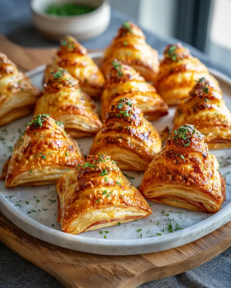 Delicious Ham and Cheese Puff Pastry Christmas Trees Recipe to Impress Your Holiday Guests - Featured Image