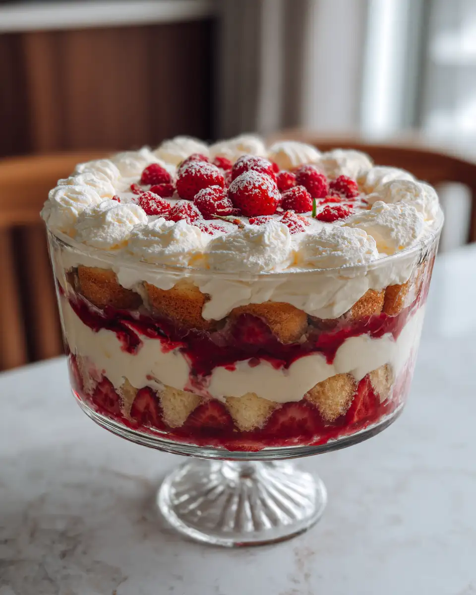 Heavenly Berry Trifle Cake A Decadent Delight You Have to Try 5 Final dish - Heavenly Berry Trifle Cake A Decadent Delight You Have to Try