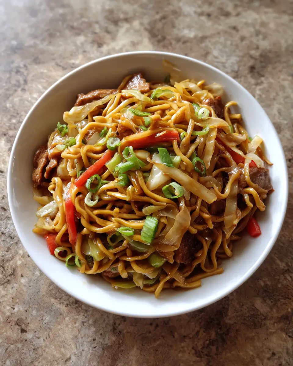 Final dish - Easy and Delicious Homemade Panda Express Chow Mein Recipe You’ll Love