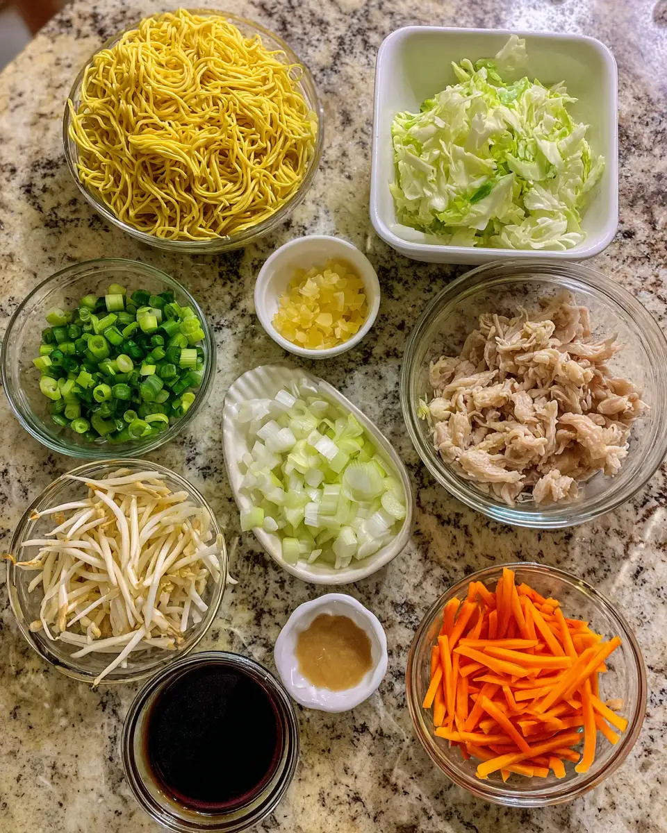 Ingredients for Easy and Delicious Homemade Panda Express Chow Mein Recipe You’ll Love