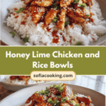 Sweet and Tangy Honey Lime Chicken and Rice Bowls You Need to Try