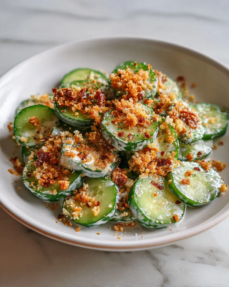 Spice Up Your Summer with Jalapeño Popper Cucumber Salad - Featured Image
