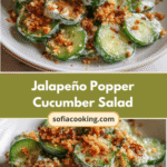 Spice Up Your Summer with Jalapeño Popper Cucumber Salad