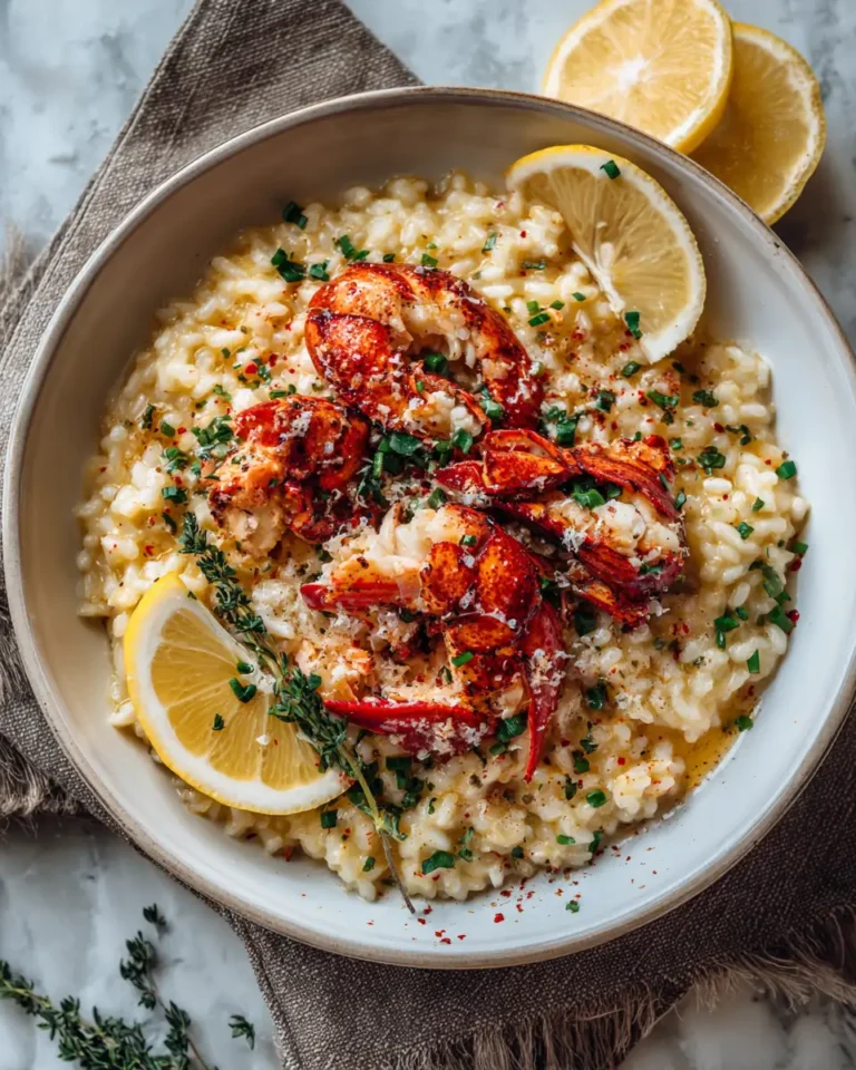Creamy Lemon Butter Lobster Risotto That Will Melt Your Heart - Featured Image