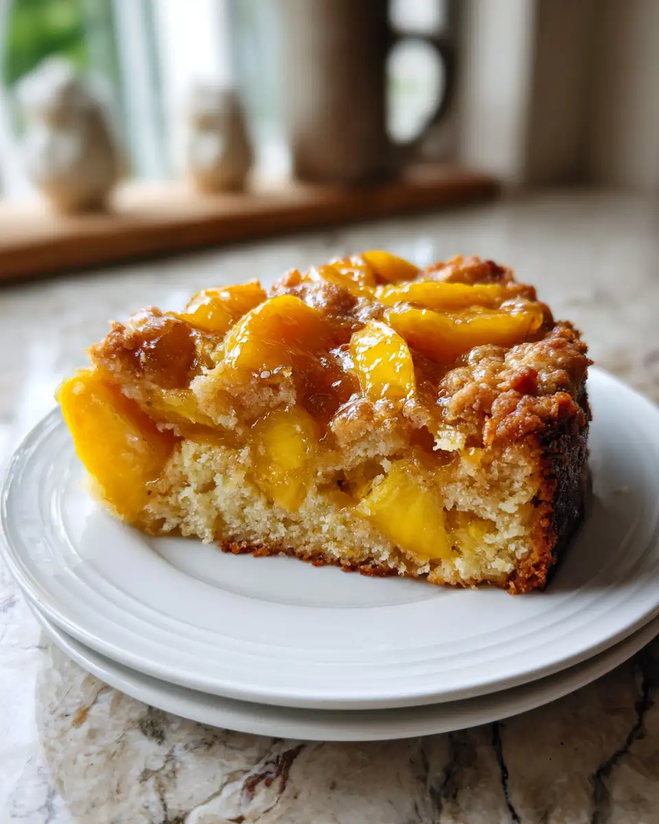 Irresistible Peach Cobbler Cake Recipe That Will Sweeten Your Day 7 Final dish - Irresistible Peach Cobbler Cake Recipe That Will Sweeten Your Day