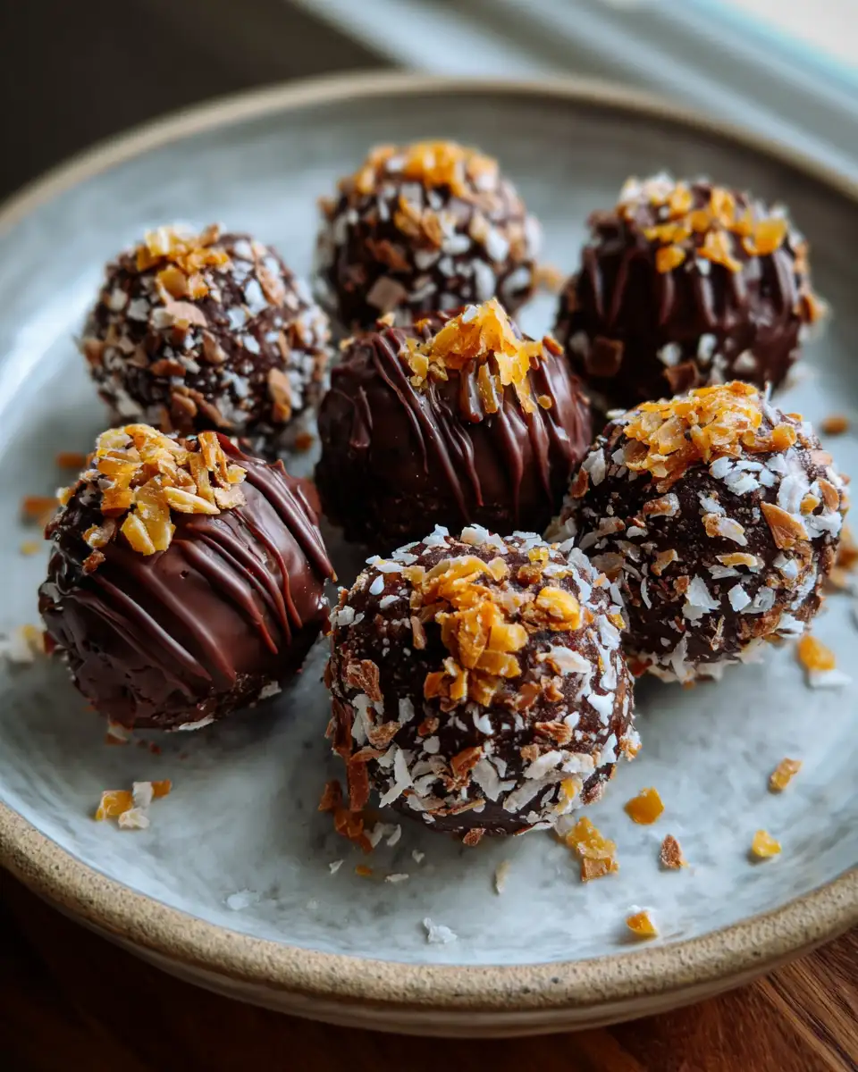 Final dish - Decadent Samoa Truffles That Will Satisfy Your Sweet Tooth