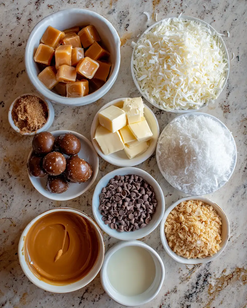 Ingredients for Decadent Samoa Truffles That Will Satisfy Your Sweet Tooth
