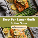 Easy Sheet Pan Lemon Garlic Butter Salmon Recipe for a Flavorful Dinner
