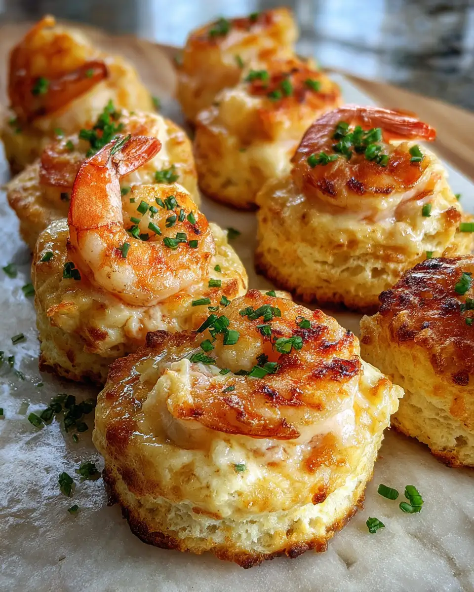 Final dish - Irresistible Shrimp and Crab Biscuit Melts You Have to Try
