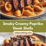 Smoky Creamy Paprika Steak Shells The Ultimate Comfort Dish