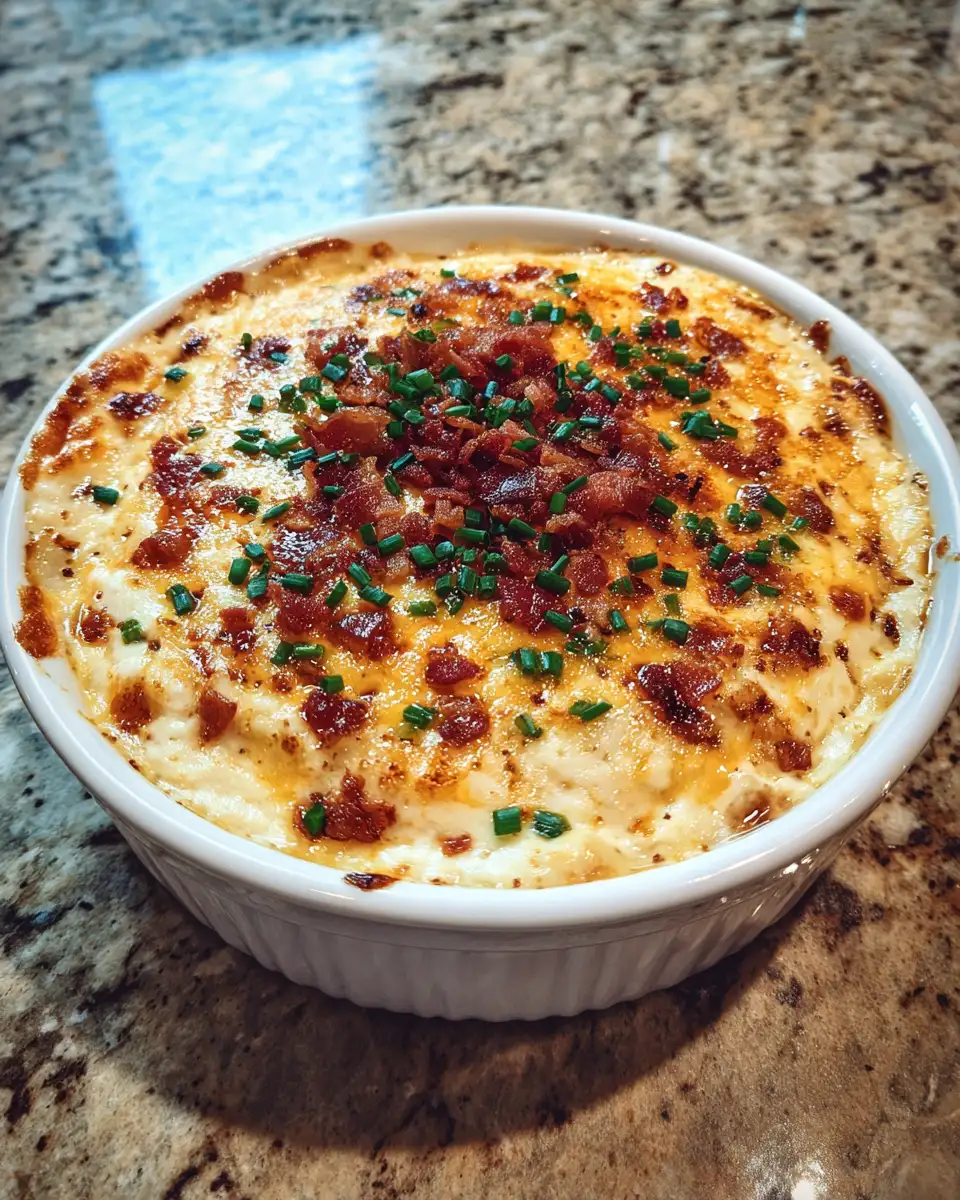 Final dish - Smoky Gouda Bacon Dip Delight A Flavor Explosion You Can’t Miss