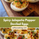 Spicy Jalapeño Popper Deviled Eggs That Ignite Your Taste Buds