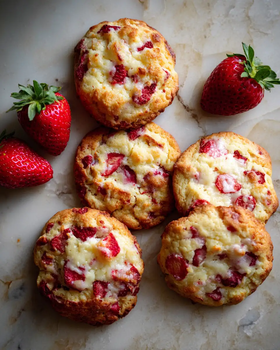 Final dish - Irresistible Strawberry Cheesecake Cookies You Have to Try