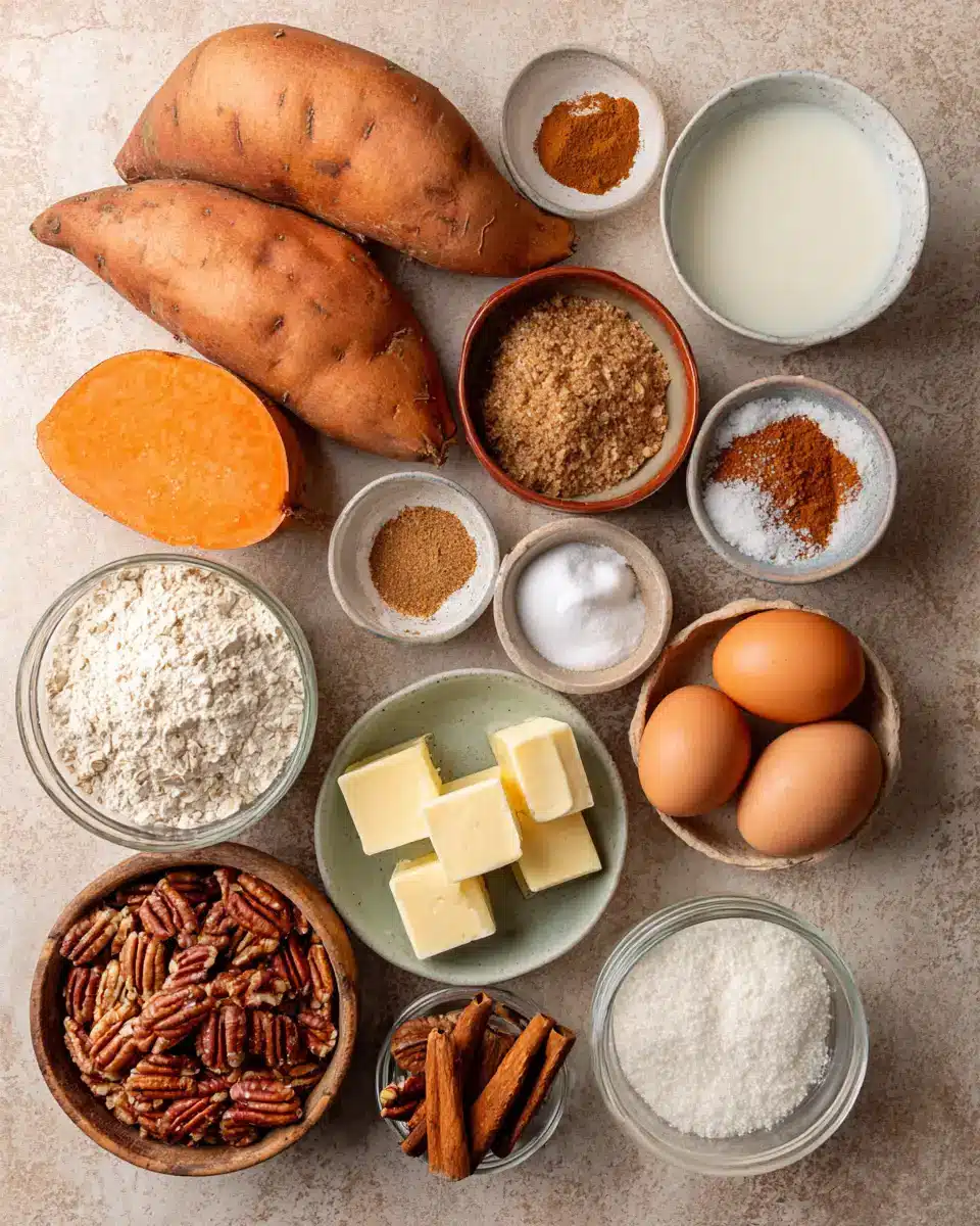 Ingredients for Irresistible Sweet Potato Casserole Copycat Recipe You Need to Try